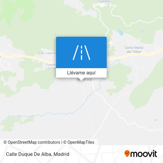 Mapa Calle Duque De Alba
