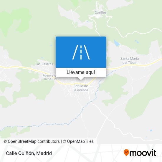 Mapa Calle Quiñón