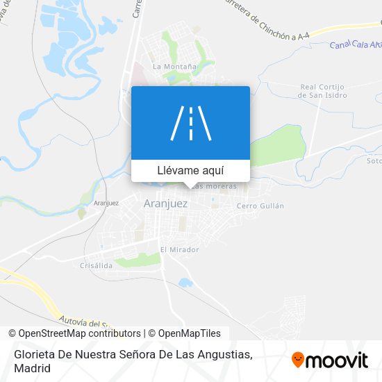 Mapa Glorieta De Nuestra Señora De Las Angustias