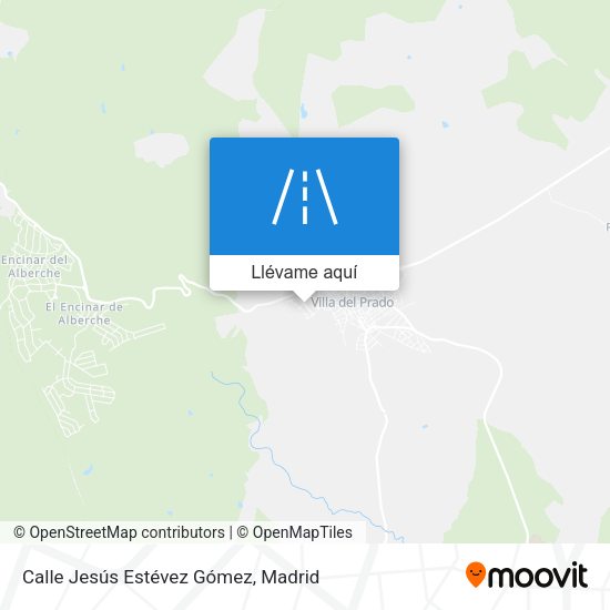 Mapa Calle Jesús Estévez Gómez