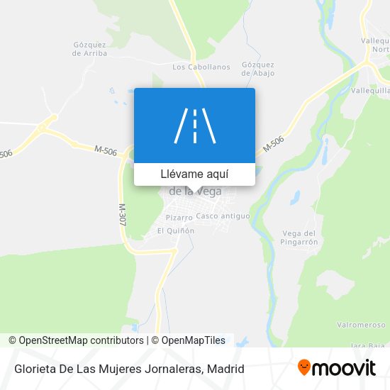 Mapa Glorieta De Las Mujeres Jornaleras