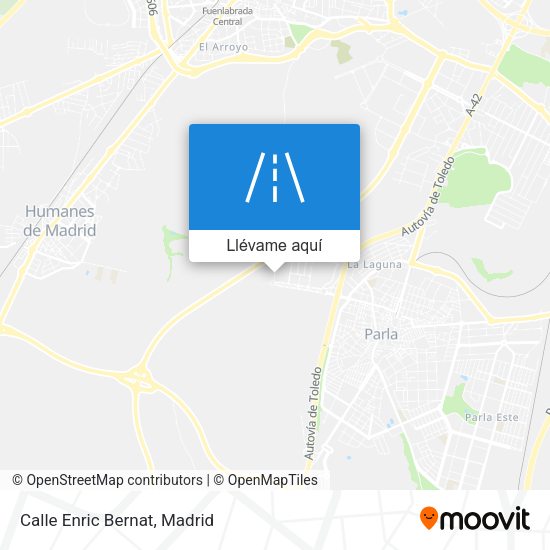 Mapa Calle Enric Bernat