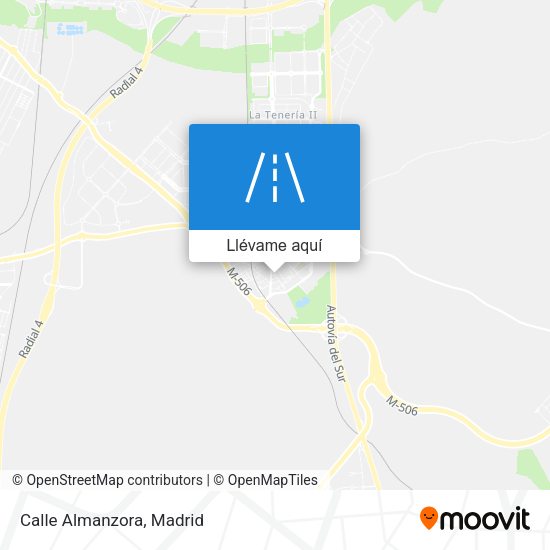 Mapa Calle Almanzora