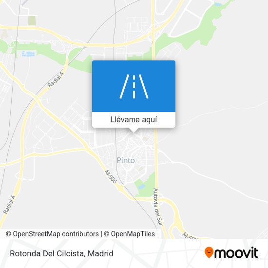 Mapa Rotonda Del Cilcista