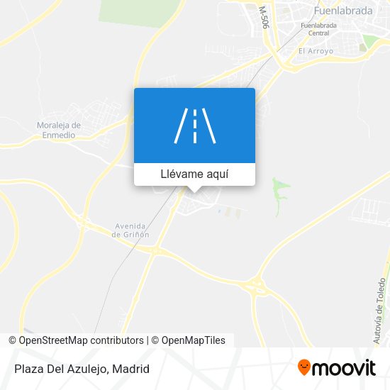 Mapa Plaza Del Azulejo