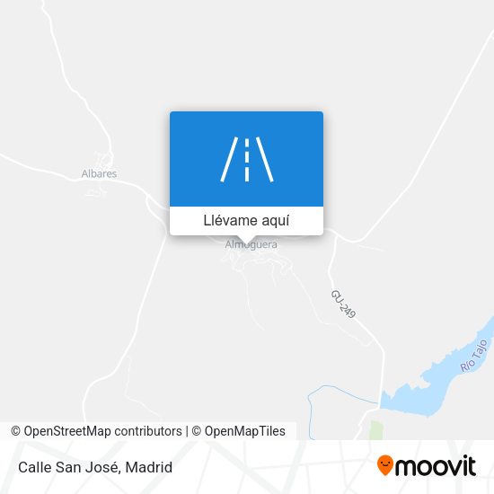 Mapa Calle San José