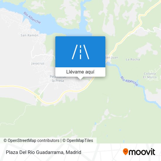 Mapa Plaza Del Río Guadarrama