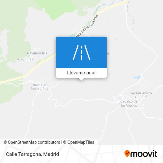 Mapa Calle Tarragona