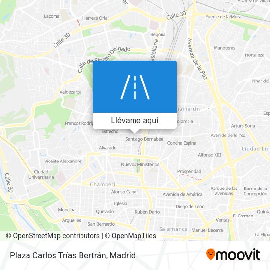 Mapa Plaza Carlos Trías Bertrán