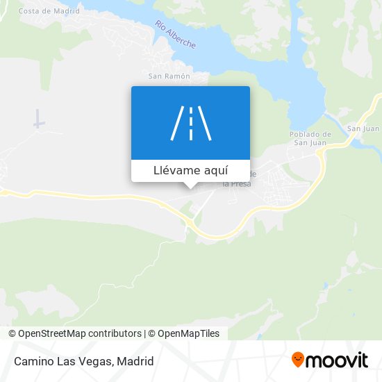 Mapa Camino Las Vegas