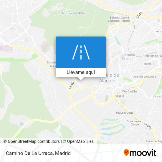 Mapa Camino De La Urraca