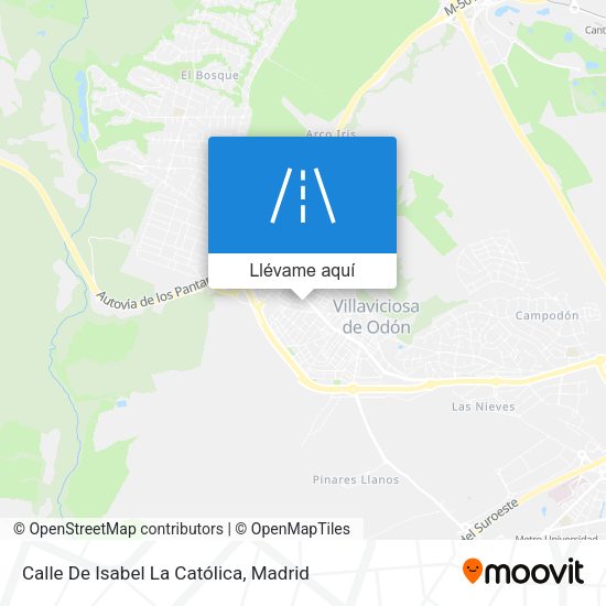 Mapa Calle De Isabel La Católica