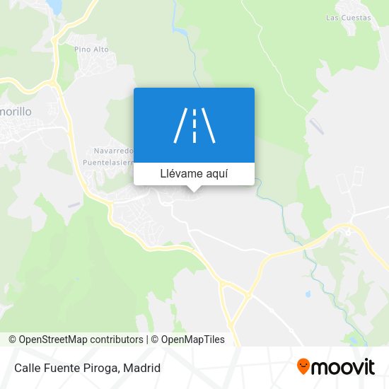 Mapa Calle Fuente Piroga