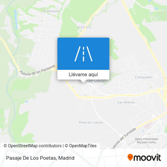 Mapa Pasaje De Los Poetas