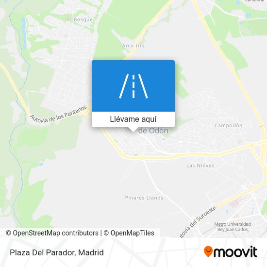 Mapa Plaza Del Parador