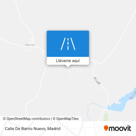 Mapa Calle De Barrio Nuevo