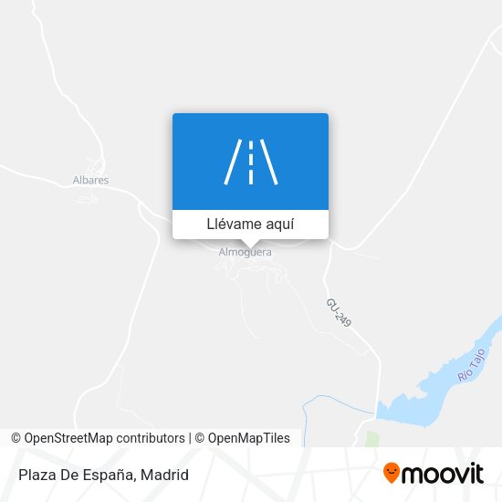 Mapa Plaza De España
