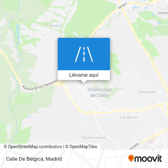 Mapa Calle De Bélgica