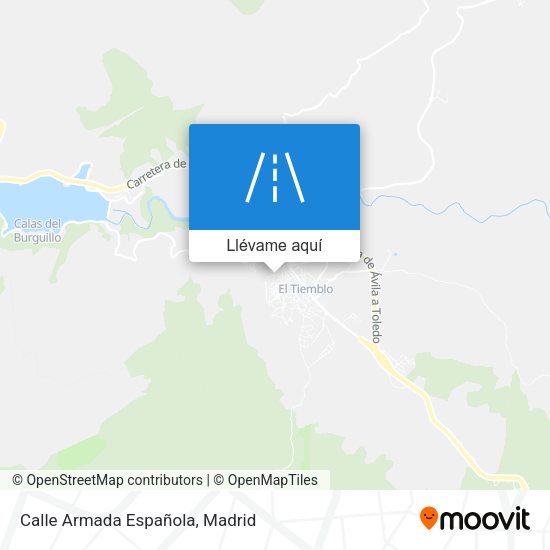Mapa Calle Armada Española