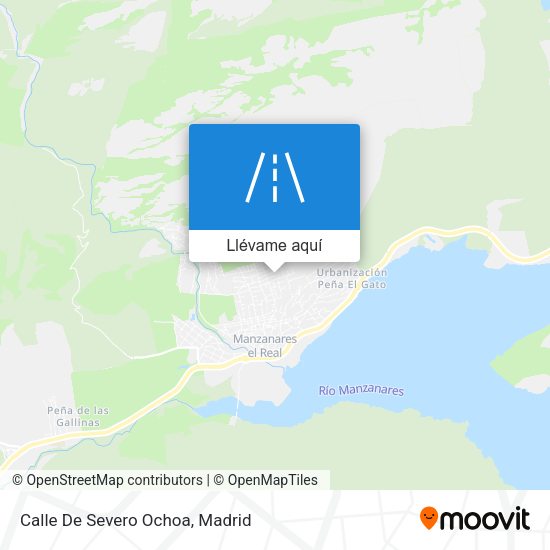 Mapa Calle De Severo Ochoa