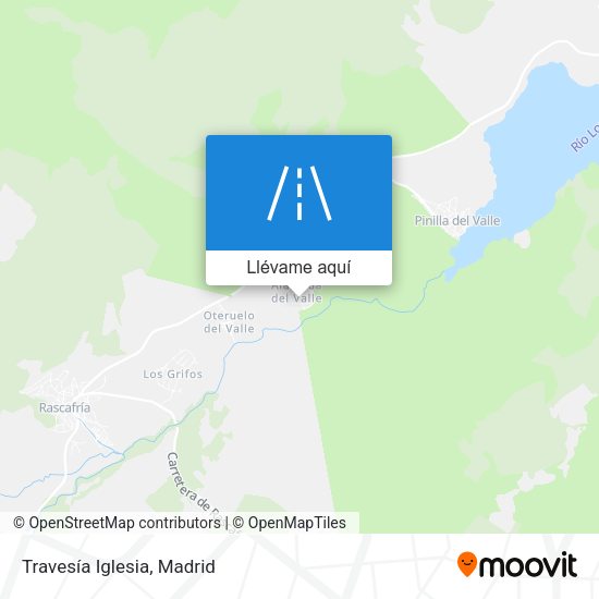 Mapa Travesía Iglesia