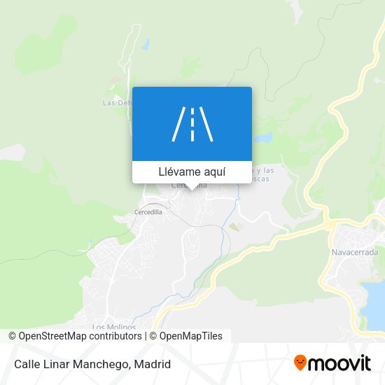 Mapa Calle Linar Manchego