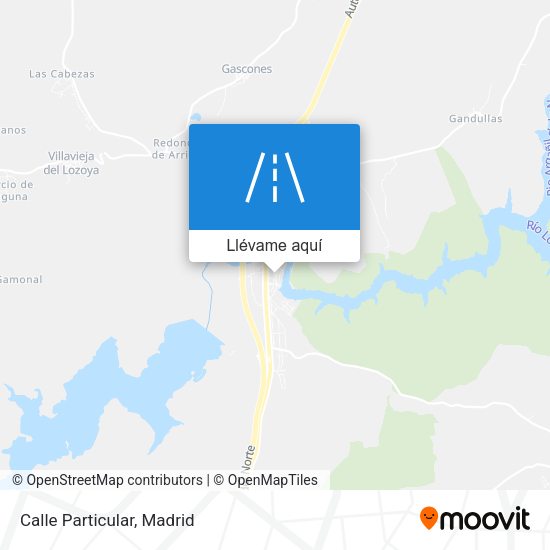 Mapa Calle Particular