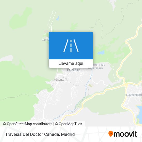 Mapa Travesía Del Doctor Cañada