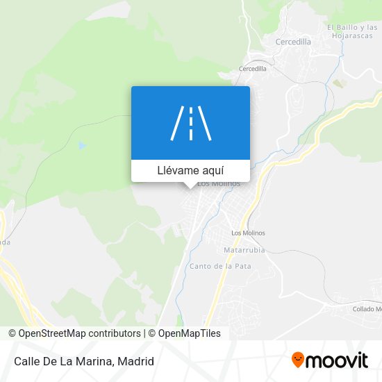 Mapa Calle De La Marina