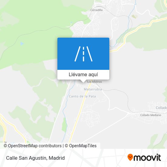 Mapa Calle San Agustín