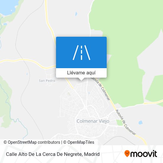 Mapa Calle Alto De La Cerca De Negrete
