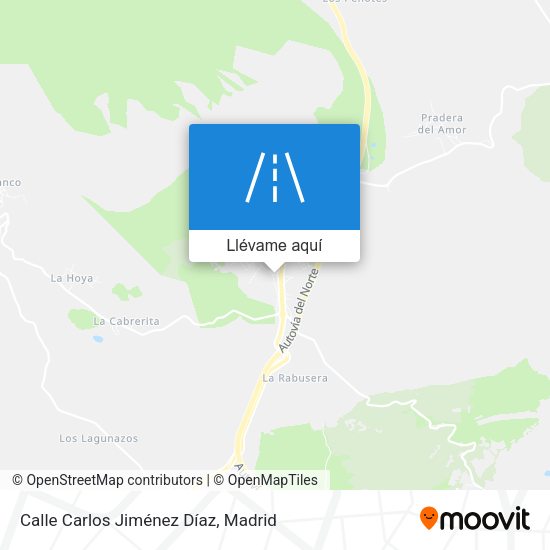Mapa Calle Carlos Jiménez Díaz