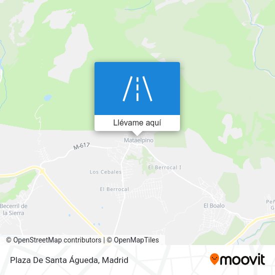Mapa Plaza De Santa Águeda