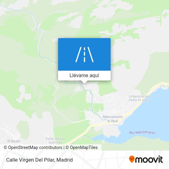 Mapa Calle Virgen Del Pilar