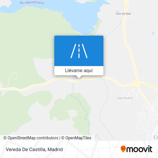 Mapa Vereda De Castilla