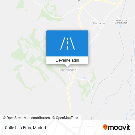 Mapa Calle Las Eras