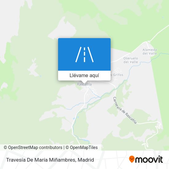 Mapa Travesía De María Miñambres