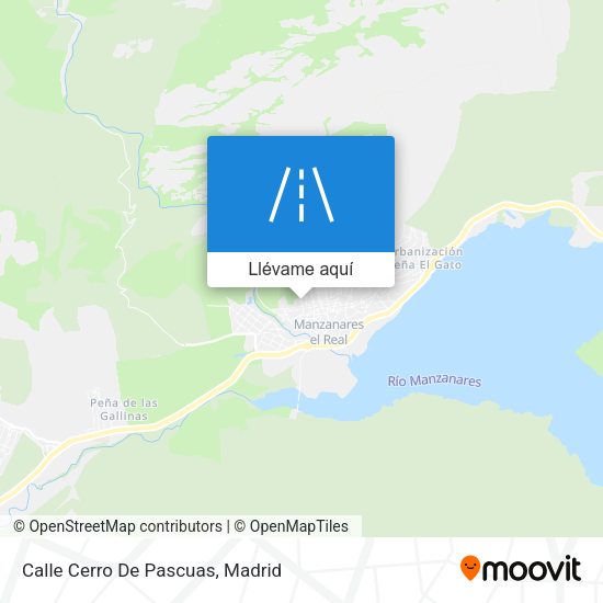 Mapa Calle Cerro De Pascuas