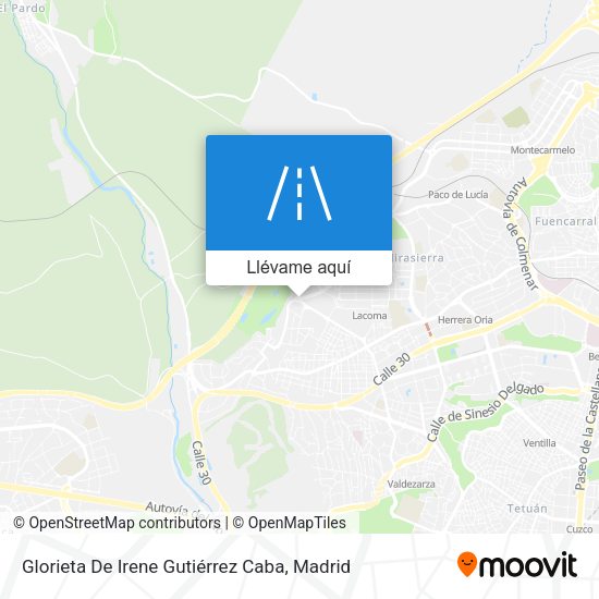 Mapa Glorieta De Irene Gutiérrez Caba
