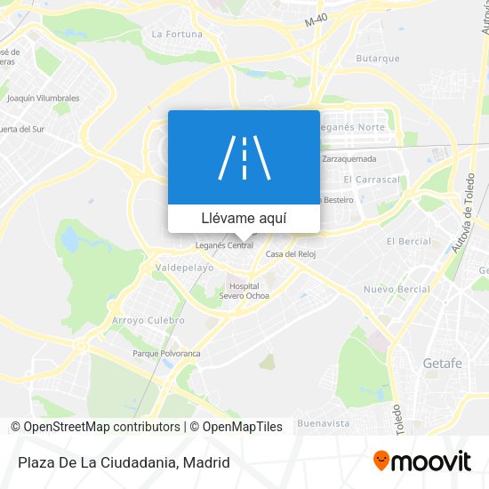Mapa Plaza De La Ciudadania