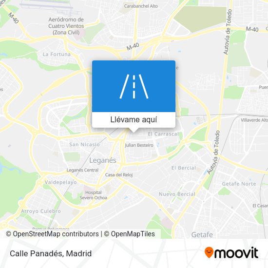 Mapa Calle Panadés