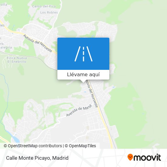 Mapa Calle Monte Picayo