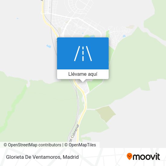 Mapa Glorieta De Ventamoros