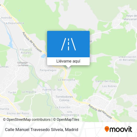 Mapa Calle Manuel Travesedo Silvela