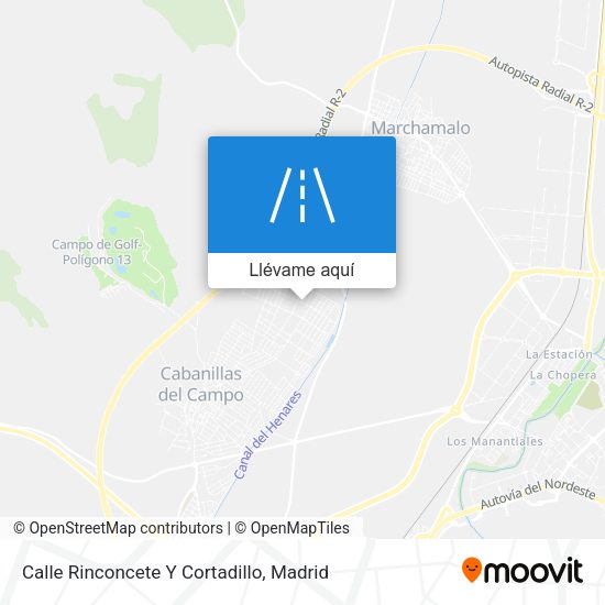 Mapa Calle Rinconcete Y Cortadillo