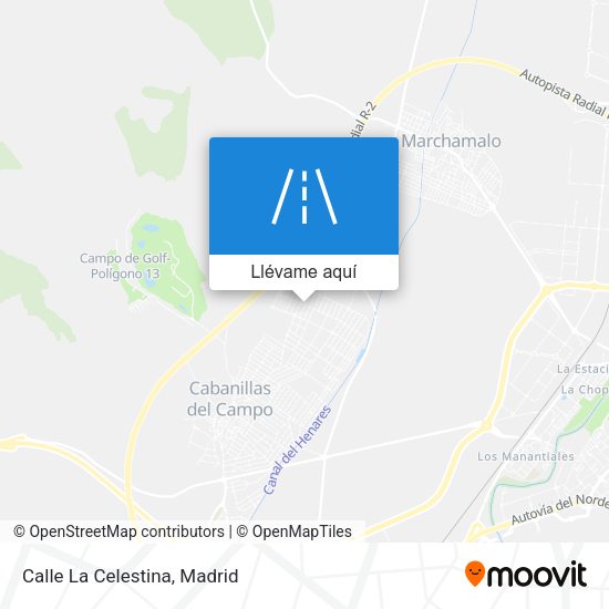 Mapa Calle La Celestina