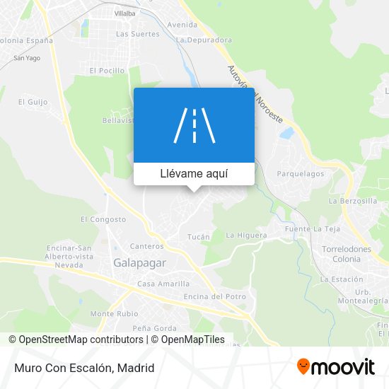 Mapa Muro Con Escalón