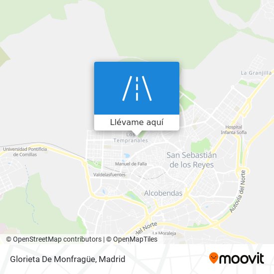 Mapa Glorieta De Monfragüe