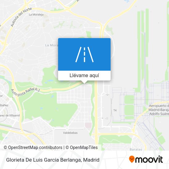 Mapa Glorieta De Luis García Berlanga