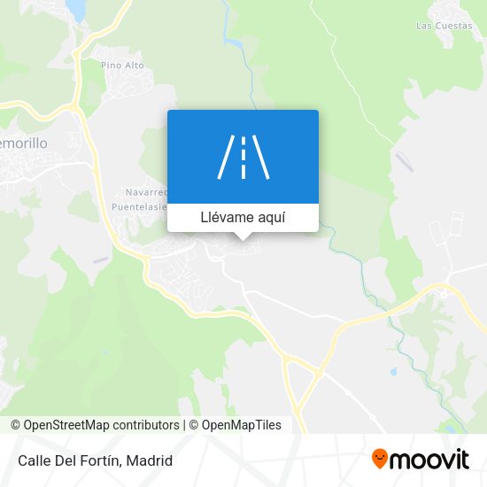 Mapa Calle Del Fortín
